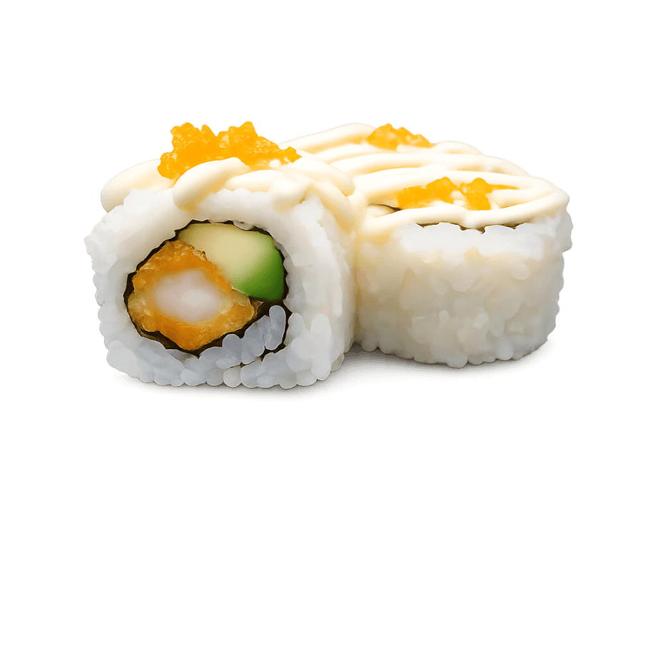 Ebi tempura maki ( 3 stuks )
