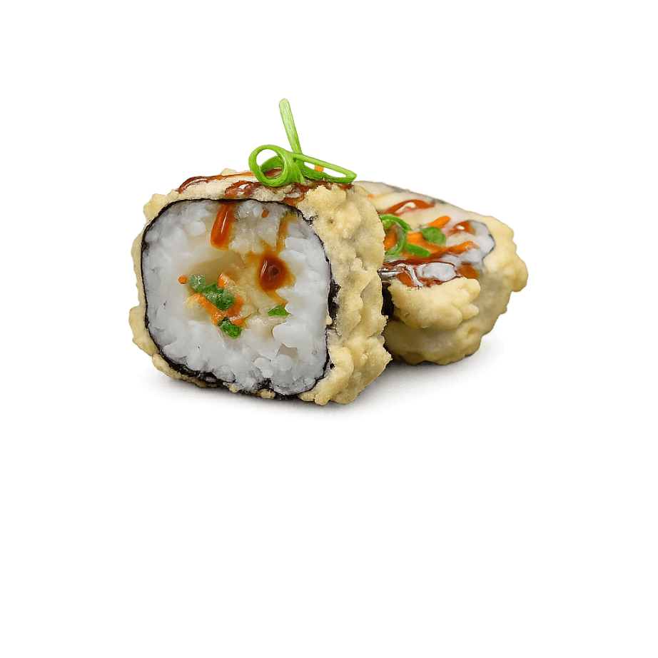 Tempura veggie maki (2 stuks)
