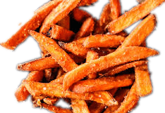 Zoete aardappel friet