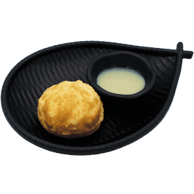 Tempura Puding Bun ( 1 stuk )