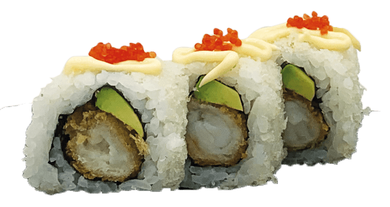 Ebi Tempura maki ( 3 stuks )